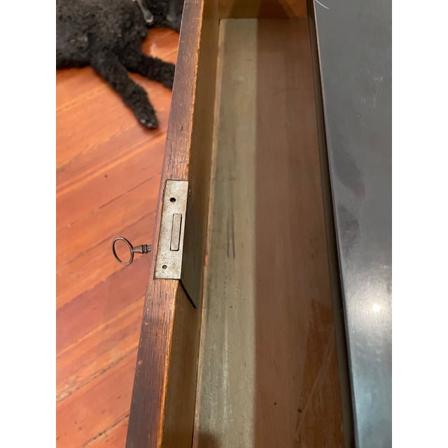 Brown 19th Century Neoclassical Style Mahogany Commode For Sale - Image 8 of 9