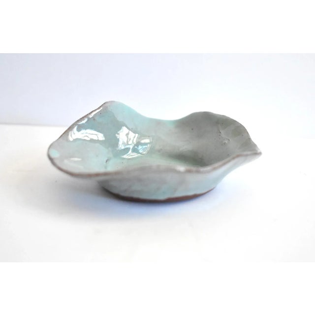 Gray Mid-Century Signed Handmade Ceramic Small Pastel Bowls - Set of 6 For Sale - Image 8 of 13