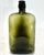 Olive Green Glass Apothecary Bottle With Original Glass Stopper Circa 1930’s For Sale - Image 4 of 12