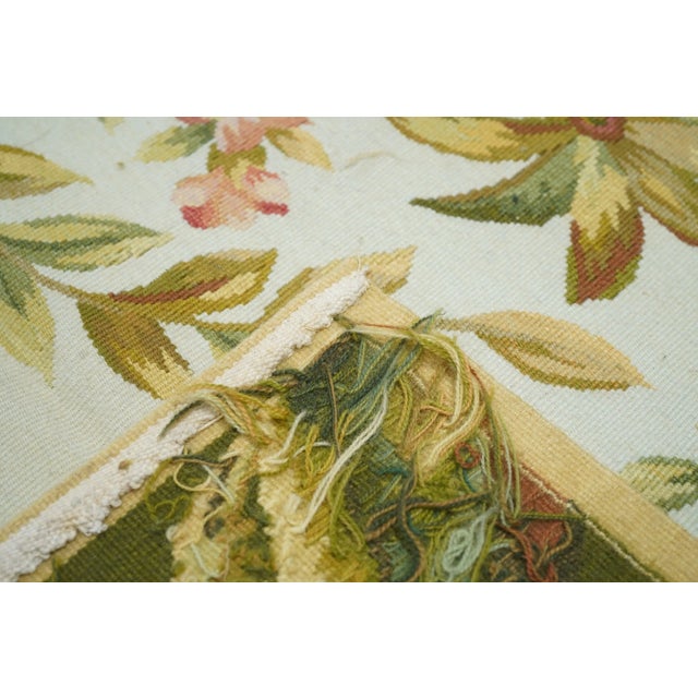 Persian Aubusson Design Tapestry 6'0'' X 9'0'' For Sale - Image 3 of 8