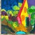 Vintage Boho Signed Original Oil Landscape on Canvas For Sale - Image 14 of 15