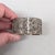 Napier Vintage Art Deco Signed Napier Silvertone Filigree Cuff Bracelet For Sale - Image 4 of 13