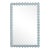 Fleur Home Audubon Bamboo Rectangle Mirror in Parma Gray, 36x48 For Sale