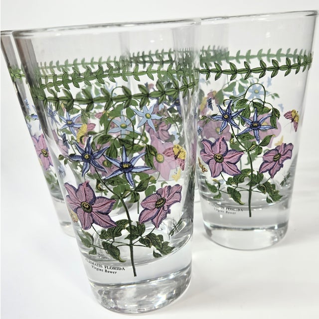 Contemporary Portmeiron Botanical Garden Tumblers- Set of Four For Sale - Image 11 of 11