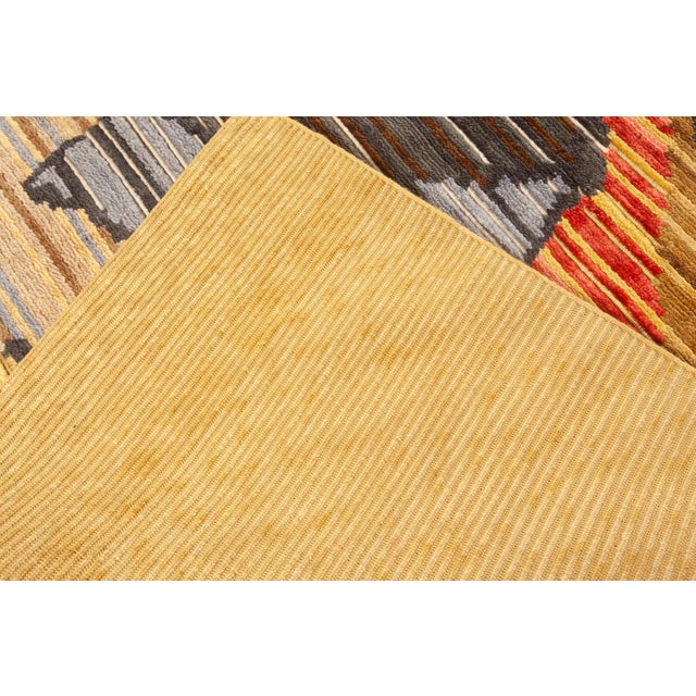 Contemporary Sauron Textural Rug by Doris Leslie Blau For Sale - Image 9 of 9