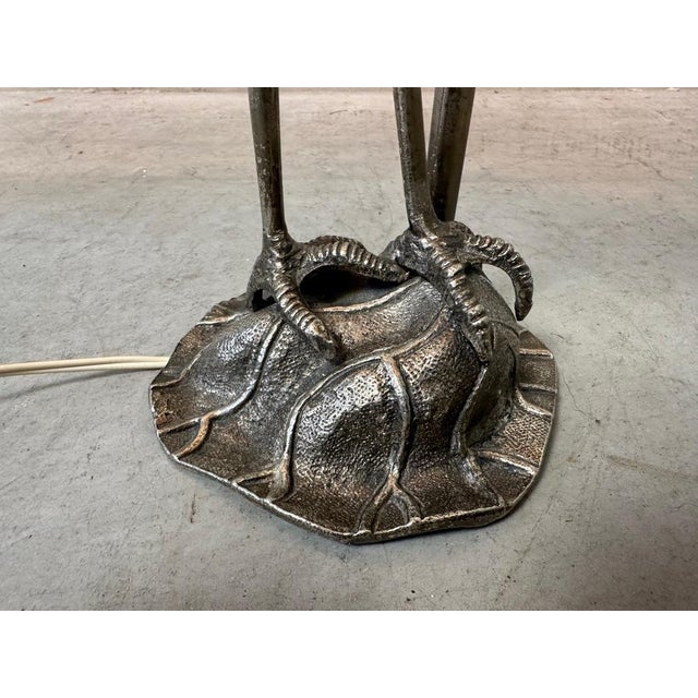 Vintage Heron Table Lamp from Valenti For Sale - Image 10 of 11