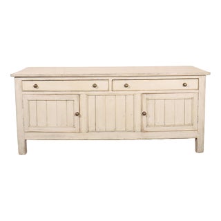 English Painted Dresser Base For Sale