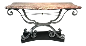 Art Deco Console Table in the Manner of Raymond Subes