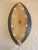 Vintage Southwestern Style Stoneware Platter, Blues & Black For Sale - Image 10 of 12
