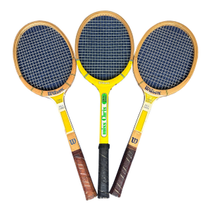 Trio of Vintage Chris Evert Wilson "Miss Chris" Tennis Rackets