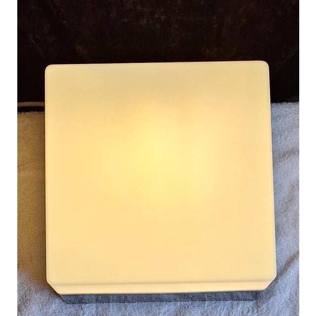 1970s Vintage Model 54462 Ceiling Lamp in Black and White Plastic by Erco, 1970s For Sale - Image 5 of 8