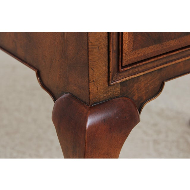 Baker Colonial Williamsburg Mahogany Lowboy For Sale - Image 10 of 16