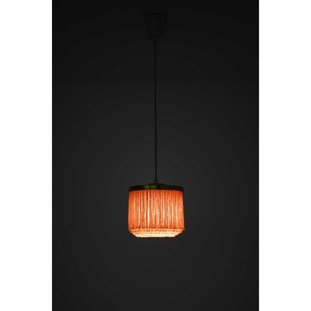 Scandinavian Modern Hanging Lamp in Beige and Gold by Hans-Agne Jakobsson, 1965 For Sale - Image 6 of 10