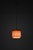 Scandinavian Modern Hanging Lamp in Beige and Gold by Hans-Agne Jakobsson, 1965 For Sale - Image 6 of 10