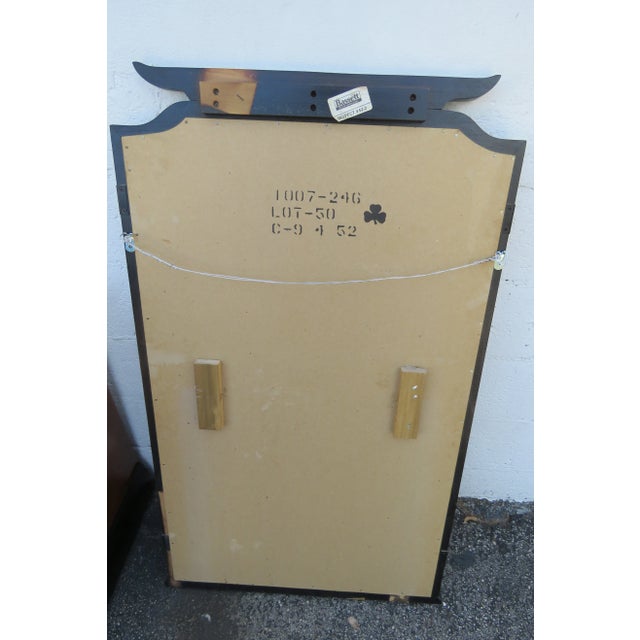 Hollywood Regency Bassett Hollywood Regency Trifold Vanity Dresser Bathroom Wall Mirror For Sale - Image 3 of 12