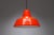 Metal Orange Enamel Pendant from Louis Poulsen, 1969 For Sale - Image 7 of 11