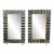 Modern Murano Glass & Brass Mirrors For Sale