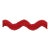 Sample - Schumacher Ric Rac Tape Large Tape in Rosso For Sale