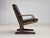 Scandinavian Armchair in Brown Furniture Leather, 1970s For Sale - Image 11 of 18