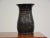 Mid-Century Modern 1960s Charcoal Grey Signed Vase 1961 For Sale - Image 3 of 7