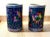 Late 20th Century Vintage Chinoiserie Hand Painted Chinese Enameled Brush Pots - A Pair For Sale - Image 5 of 12