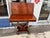 Antique American Solid Mahogany Game Card Table, 19th Century For Sale - Image 4 of 5