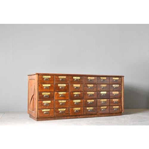 Ironmongers Shop Counter Drawers, 1910s For Sale - Image 15 of 15