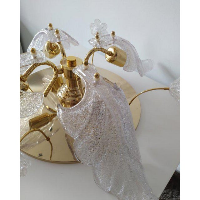 1980s Vintage Murano Glass Ceiling Light by Barovier & Toso, 1980s For Sale - Image 5 of 12