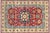 Rustic Kazak Red/Beige Wool Rug - 5'10''x8'9'' For Sale - Image 9 of 10
