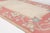 Sky Blue Vintage Art Deco Floral Rug in Rose Pink, Sky Blue, and Cream For Sale - Image 8 of 9