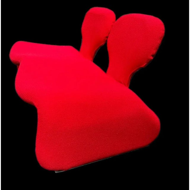 1960s Djinn 2 Seat Sofa by Olivier Mourgue for Airborne, 1960s For Sale - Image 5 of 6