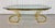 1980s Vintage Brass & Oval Glass Top Coffee Table For Sale - Image 5 of 7