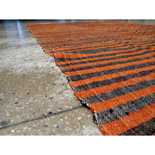Mid 20th Century Galerie Shabab Collection Mid-20th Century Turkish Textile Flatweave Kilim Rug For Sale - Image 5 of 9