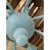 Contemporary Matte Light-Blue Murano Glass Chandelier For Sale - Image 6 of 11