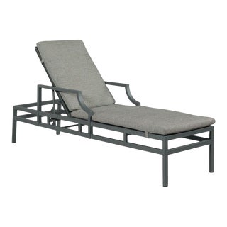 Bellevue Outdoor Metal Chaise For Sale