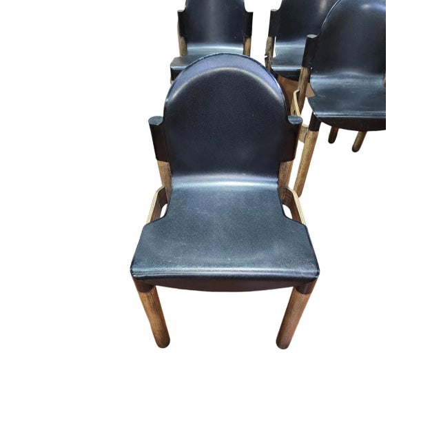 Mid-Century Modern 1980s Thonet Flex Chairs by Gerd Lange - Set of 4 For Sale - Image 3 of 8