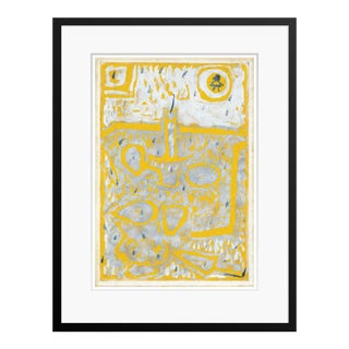 Paul Klee 'Candlestick' Archival Pigment Print Framed in Black Reproduction For Sale