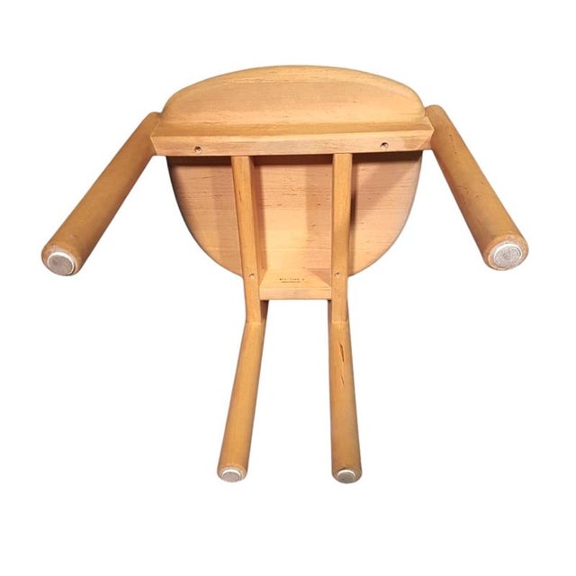 Wood Logohuman Chairs in Maple from Ansager Furniture, Set of 2 For Sale - Image 7 of 15