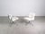 EA 208 Soft Pad Chair in White Leather by Charles & Ray Eames for Vitra For Sale - Image 5 of 12