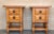 Spanish Narrow Nightstands with 2 Drawers, 1950s, Set of 2 For Sale - Image 3 of 10