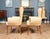 Pair of Vintage Fireside Chairs For Sale - Image 13 of 18