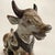 Wood Nandi Cow in Carved and Lacquered Wood For Sale - Image 7 of 9