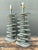 Vintage Stacked Stone Table Lamps - Pair For Sale - Image 10 of 15