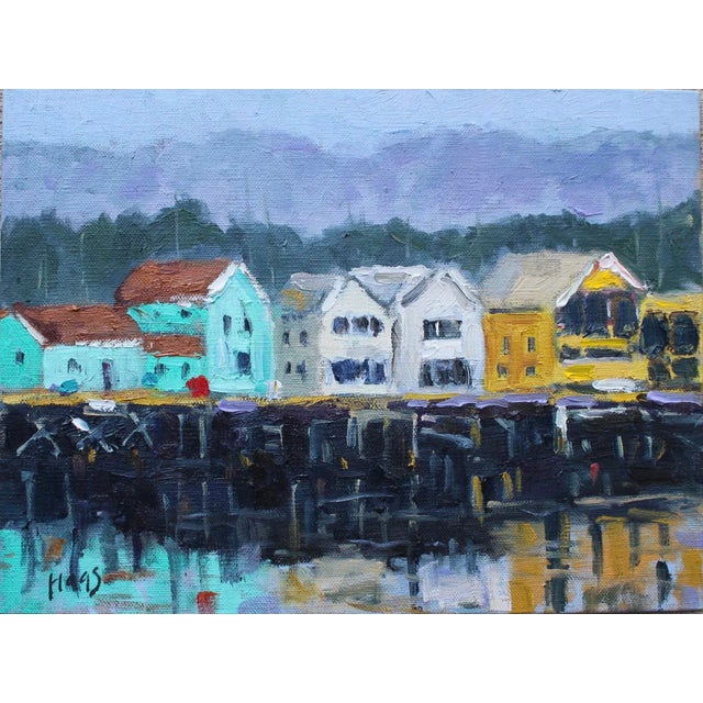 "Monterey California" Contemporary Landscape Oil Painting For Sale - Image 11 of 11