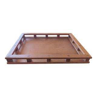 Vintage Mid Century Modern Danish Teak Tray by Jens Quistgaard for Dansk For Sale
