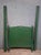 Wood Directoire Bed in Green Painted Wood For Sale - Image 7 of 7