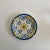 White Tiffany & Co. Este Ceramiche Made in Italy Decorative Plate, Blue Yellow Floral For Sale - Image 8 of 10