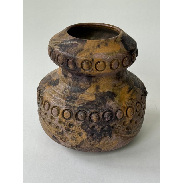 Alvino Bagni (1919-2000) Bitossi Vase Distributed by Raymor Glazed ceramic Albino Bagni was a prominent mid-century...