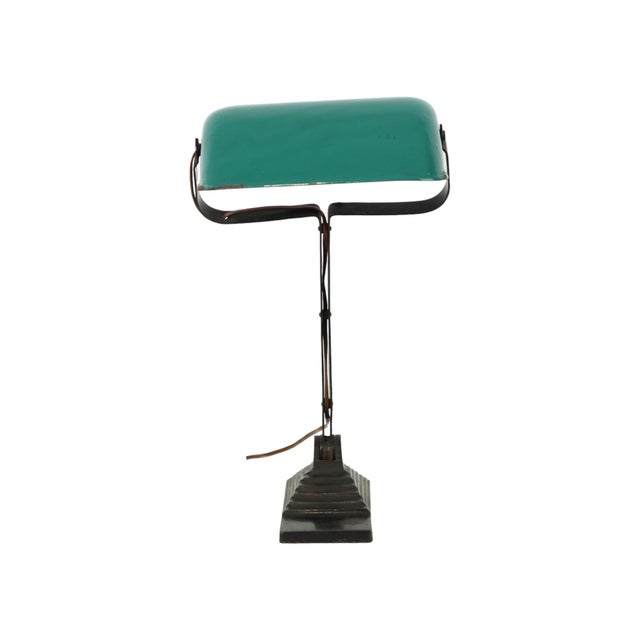 Bauhaus Art Deco Desk Lamp from Erpe, 1920s For Sale - Image 3 of 11