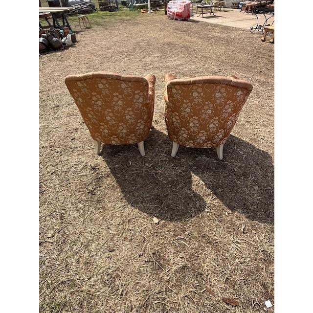 Wood Classic 1940s French Art Deco Club Chairs - A Pair For Sale - Image 7 of 15